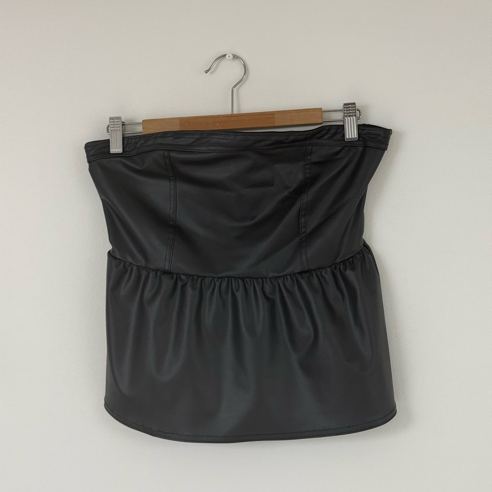 Forever 21 Black Mini Sleeveless Top
